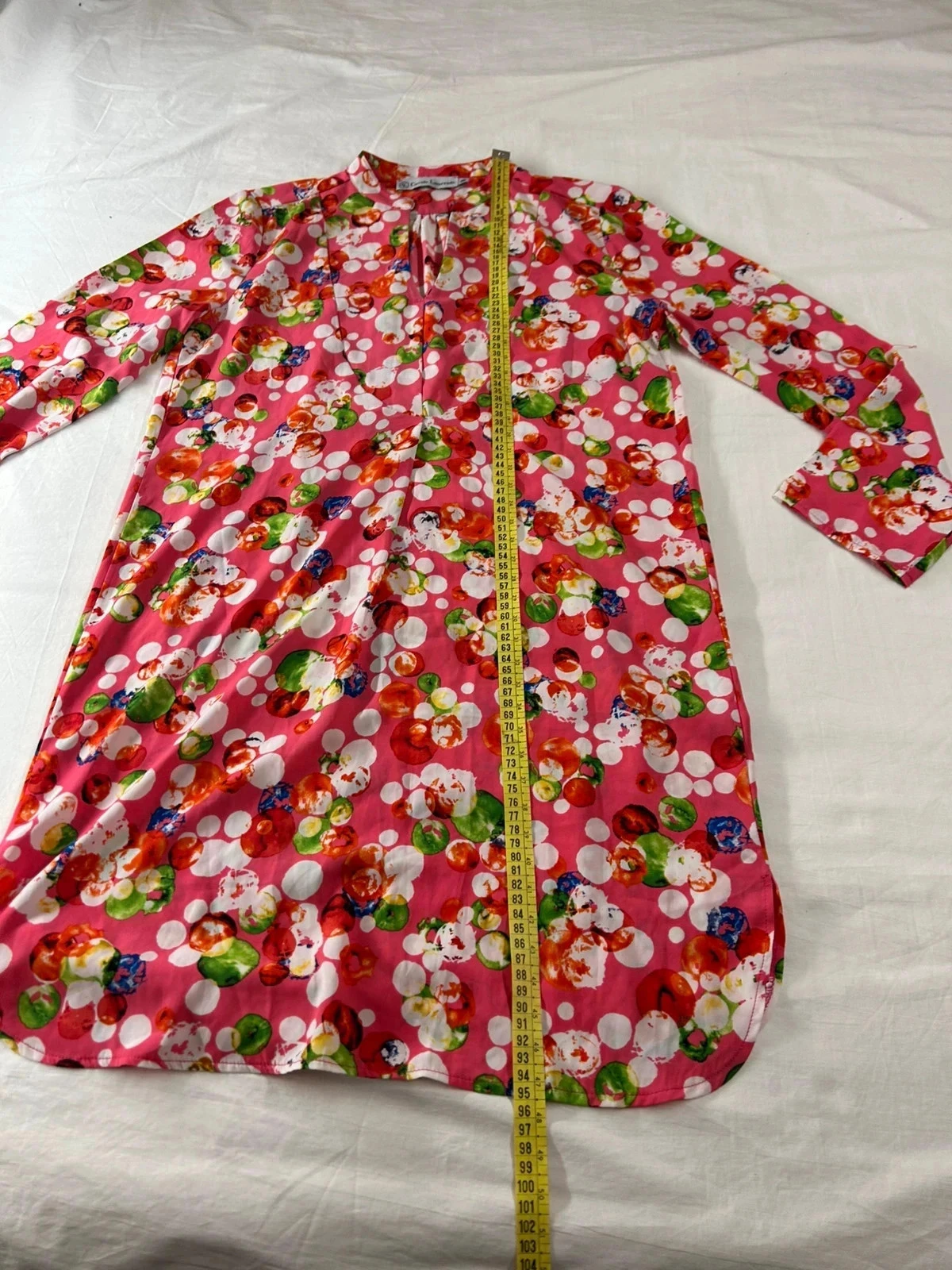 Carole Laurent multicolored pink maxi dress – photo 6